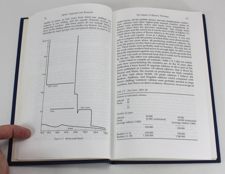 Byron; Augustan and Romantic, Andrew Rutherford, 1990, signed by contributor William St Clair