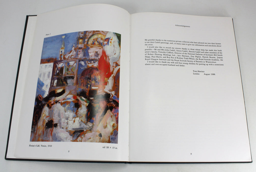 Cadell; The Life and Works of a Scottish Colourist 1883-1937, Tom Hewlett, 1988, Signed