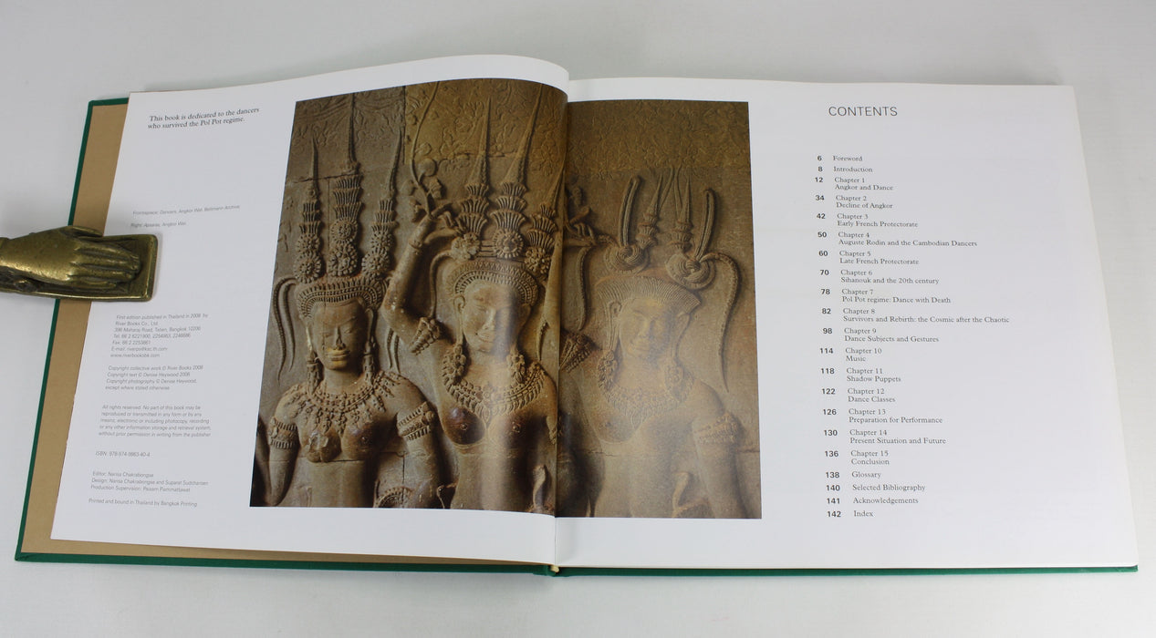 Cambodian Dance; Celebration of the Gods, Denise Heywood, Signed, 2008