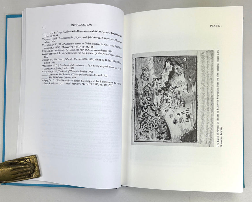 Campaign of the Falieri and Piraeus In the Year 1827, C.W.J. Eliot, 1992, Author's gift copy to William St Clair