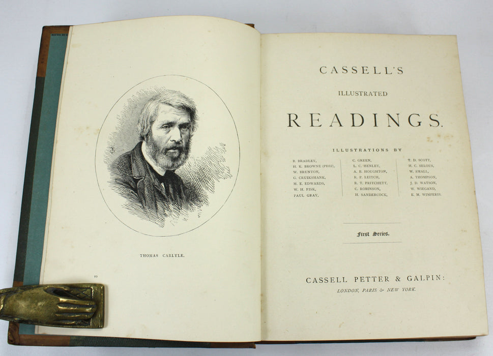 Cassell's Illustrated Readings, First and Second Series bound as one, c. 1870