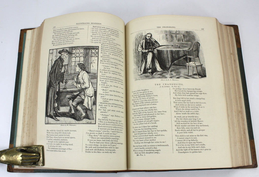 Cassell's Illustrated Readings, First and Second Series bound as one, c. 1870