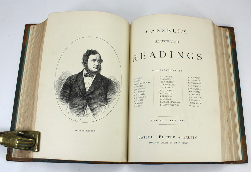 Cassell's Illustrated Readings, First and Second Series bound as one, c. 1870