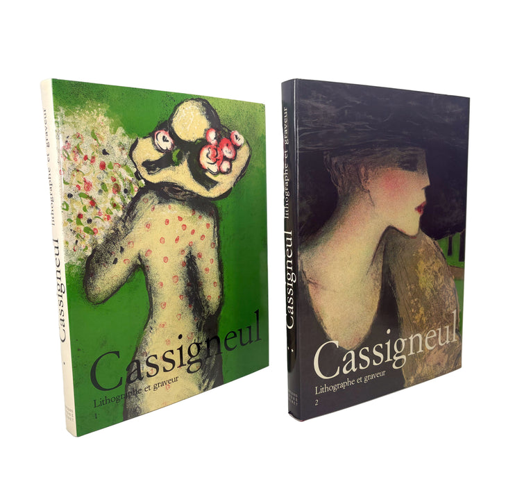 Cassigneul; Lithographe et Graveur 1965-1978. Preface by Roger Passeron & Jean Francois Josselin, Editions Andrew Sauret, Monte Carlo 1989