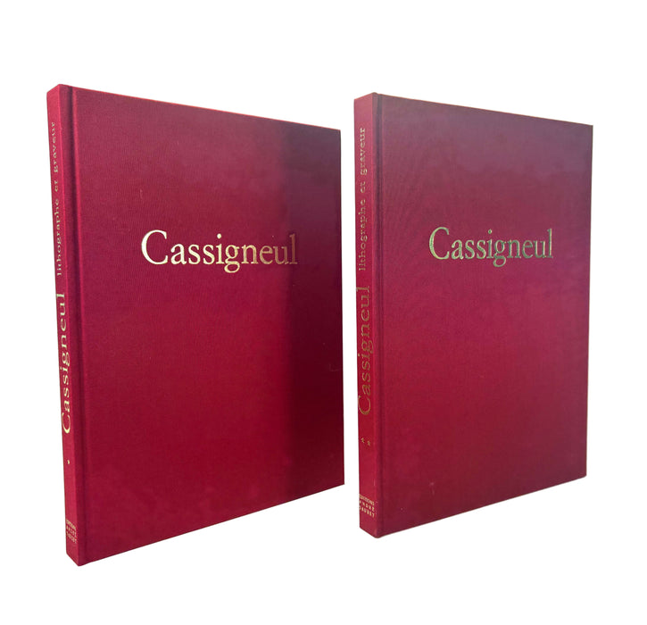 Cassigneul; Lithographe et Graveur 1965-1978. Preface by Roger Passeron & Jean Francois Josselin, Editions Andrew Sauret, Monte Carlo 1989