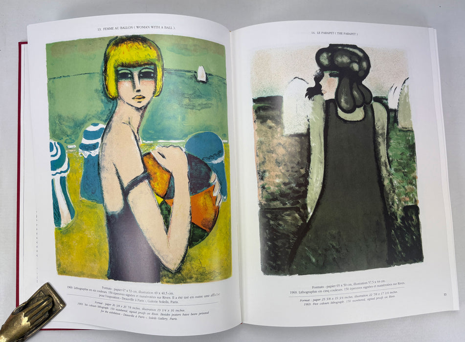Cassigneul; Lithographe et Graveur 1965-1978. Preface by Roger Passeron & Jean Francois Josselin, Editions Andrew Sauret, Monte Carlo 1989