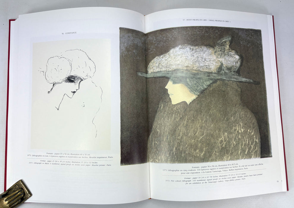 Cassigneul; Lithographe et Graveur 1965-1978. Preface by Roger Passeron & Jean Francois Josselin, Editions Andrew Sauret, Monte Carlo 1989