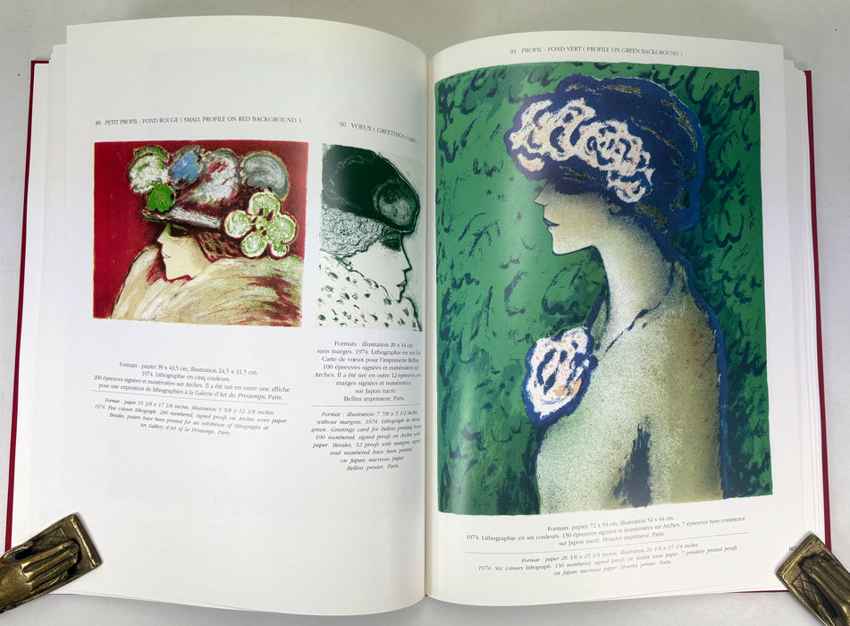 Cassigneul; Lithographe et Graveur 1965-1978. Preface by Roger Passeron & Jean Francois Josselin, Editions Andrew Sauret, Monte Carlo 1989