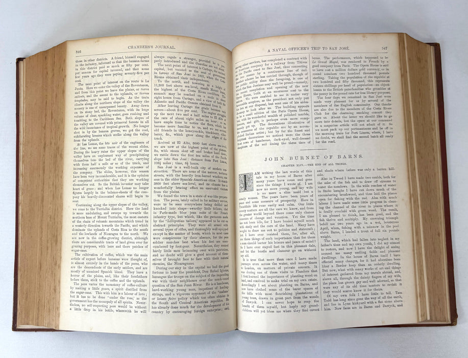 Chambers's Journal, December 1897 to November 1898, Volume I of the Sixth Series (including first serial appearance of John Buchan's historical novel John Burnet of Barns)