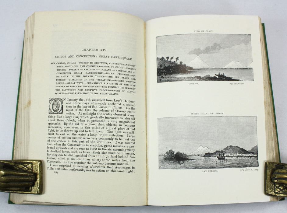 Charles Darwin; Journal of Researches Into the Natural History and Geology of the Countries Visited During the Voyage Round the World of H.M.S. 'Beagle' Under Command of Captain Fitz Roy, R.N., John Murray, 1928