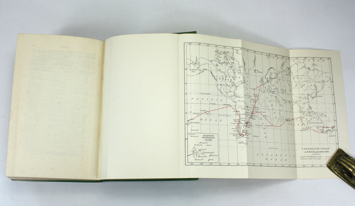 Charles Darwin; Journal of Researches Into the Natural History and Geology of the Countries Visited During the Voyage Round the World of H.M.S. 'Beagle' Under Command of Captain Fitz Roy, R.N., John Murray, 1928