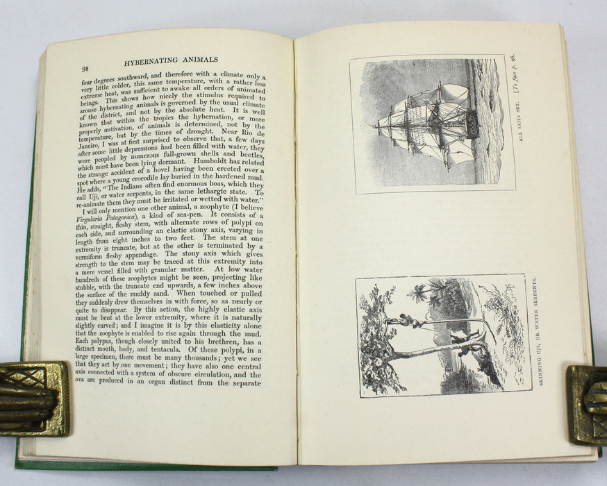 Charles Darwin; Journal of Researches Into the Natural History and Geology of the Countries Visited During the Voyage Round the World of H.M.S. 'Beagle' Under Command of Captain Fitz Roy, R.N., John Murray, 1928