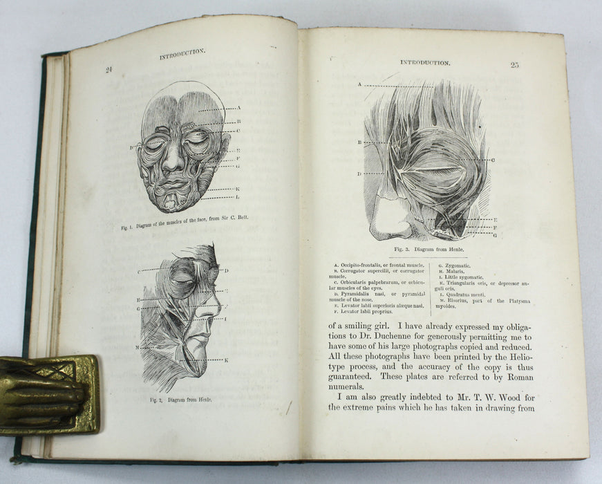 Charles Darwin; The Expression of the Emotions in Man and Animals, John Murray, 1872, First edition, second issue