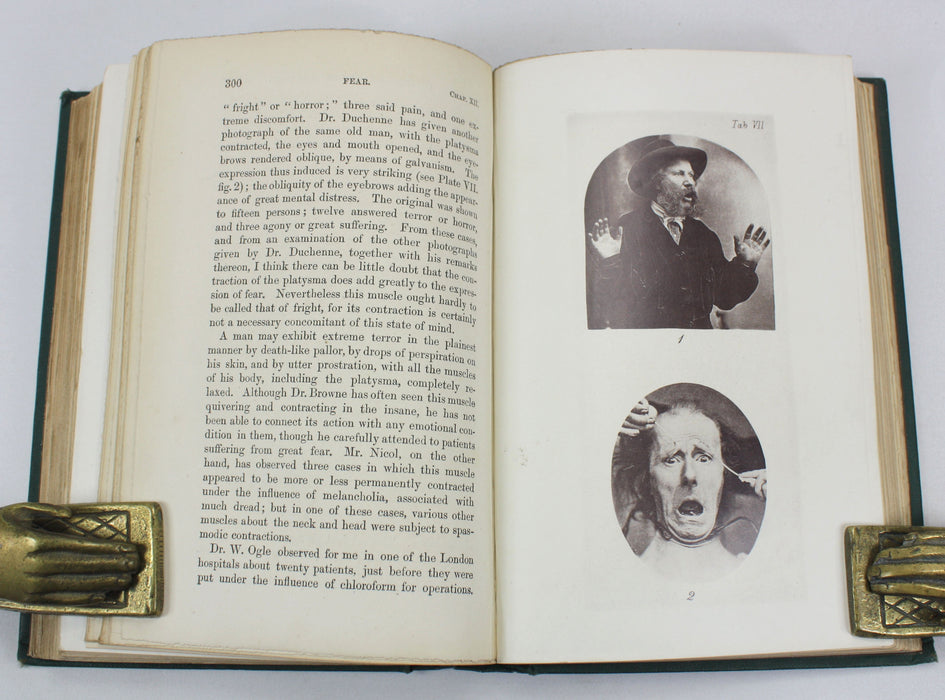 Charles Darwin; The Expression of the Emotions in Man and Animals, John Murray, 1873, Tenth Thousand