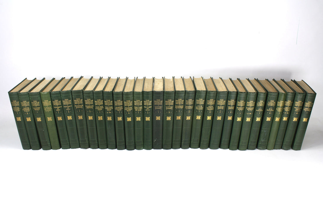 Charles Dickens; Complete Set of Caxton Publishing's London Edition, 30 Volumes