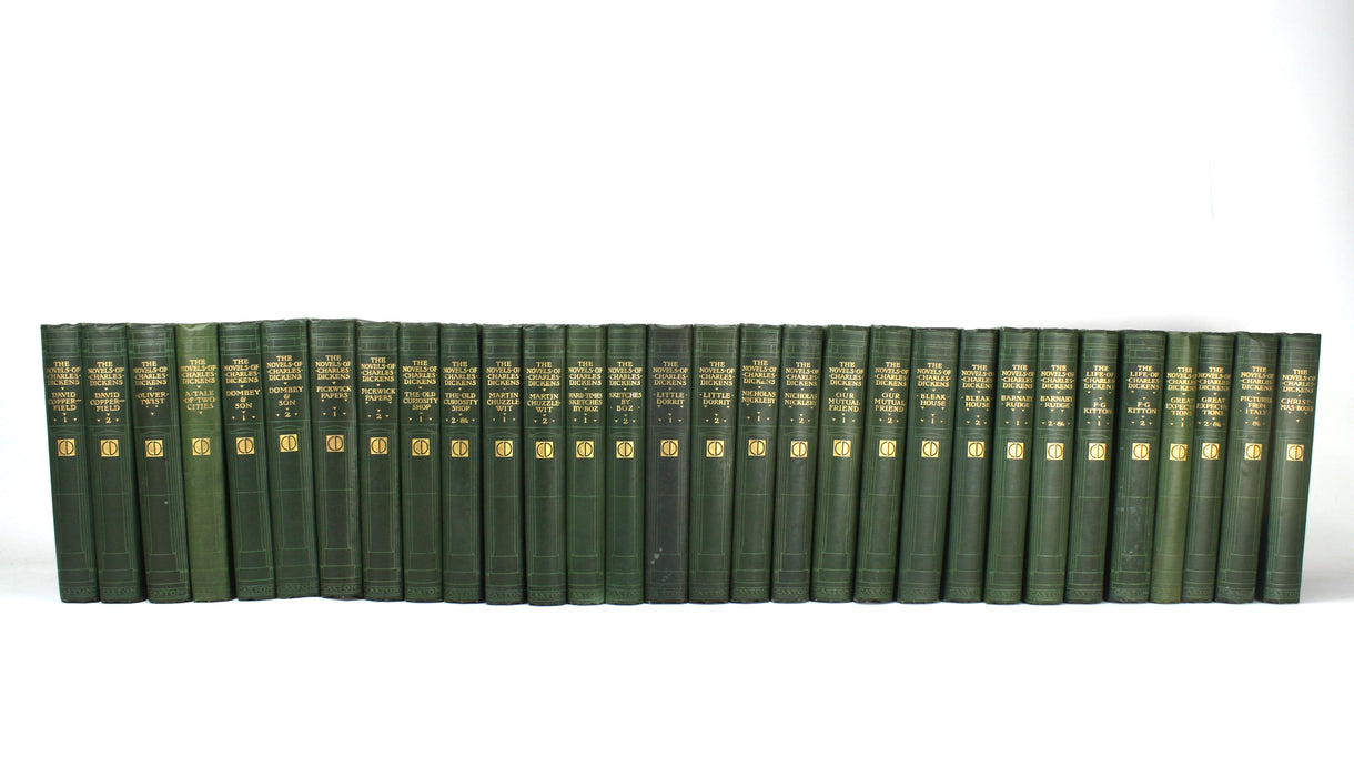 Charles Dickens; Complete Set of Caxton Publishing's London Edition, 30 Volumes