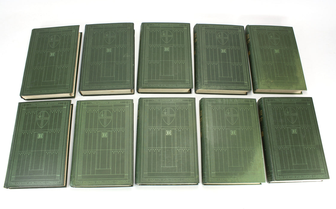 Charles Dickens; Complete Set of Caxton Publishing's London Edition, 30 Volumes