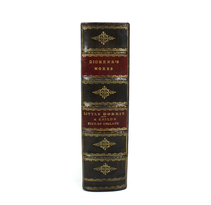 Charles Dickens; Little Dorrit & A Child's History of England, Chapman and Hall. c. 1875.