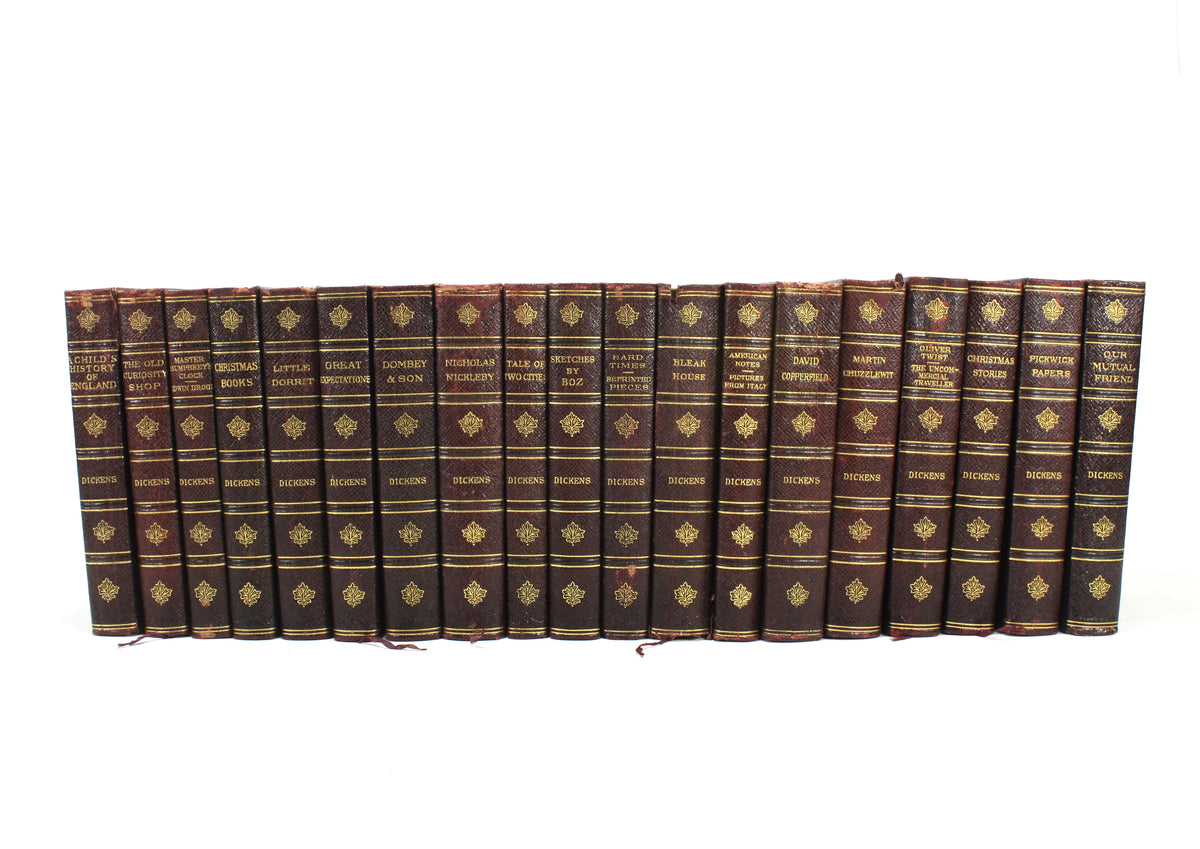 The Works of Charles Dickens; Set of Chapman & Hall / Oxford