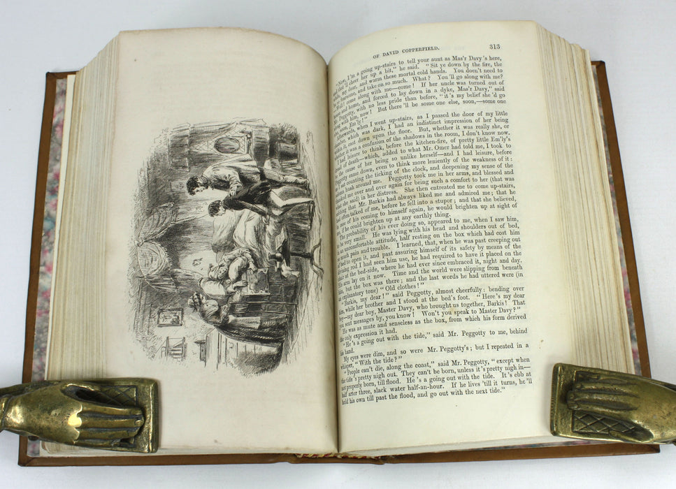 Charles Dickens; The Personal History of David Copperfield, Bradbury & Evans. First book edition, 1850.