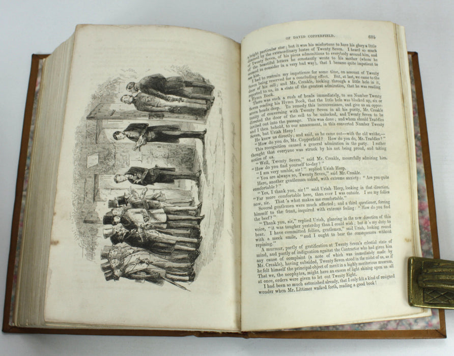 Charles Dickens; The Personal History of David Copperfield, Bradbury & Evans. First book edition, 1850.