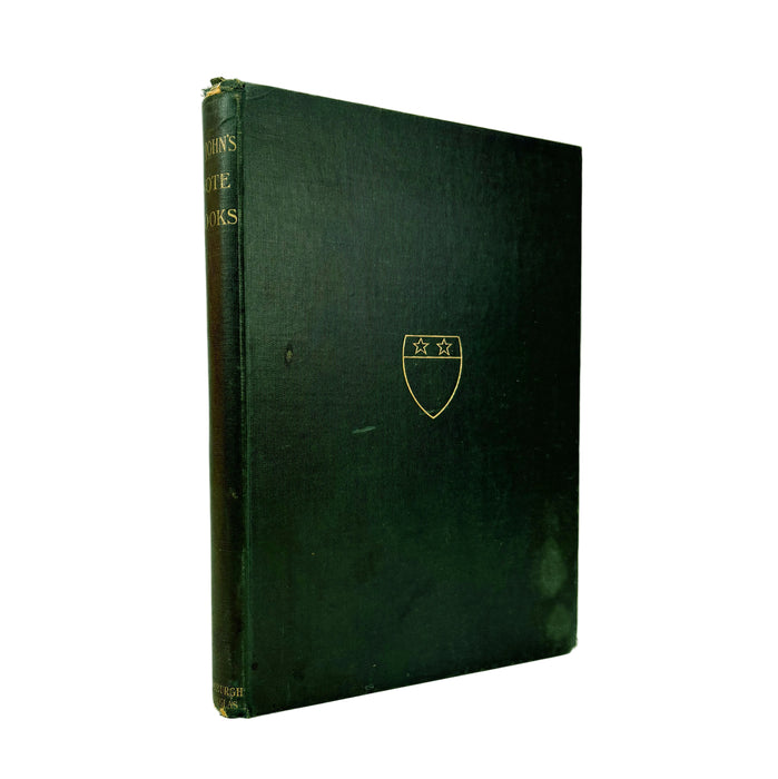 Charles St John's Note Books, 1846-1853, Invererne, Nairn, Elgin, 1901