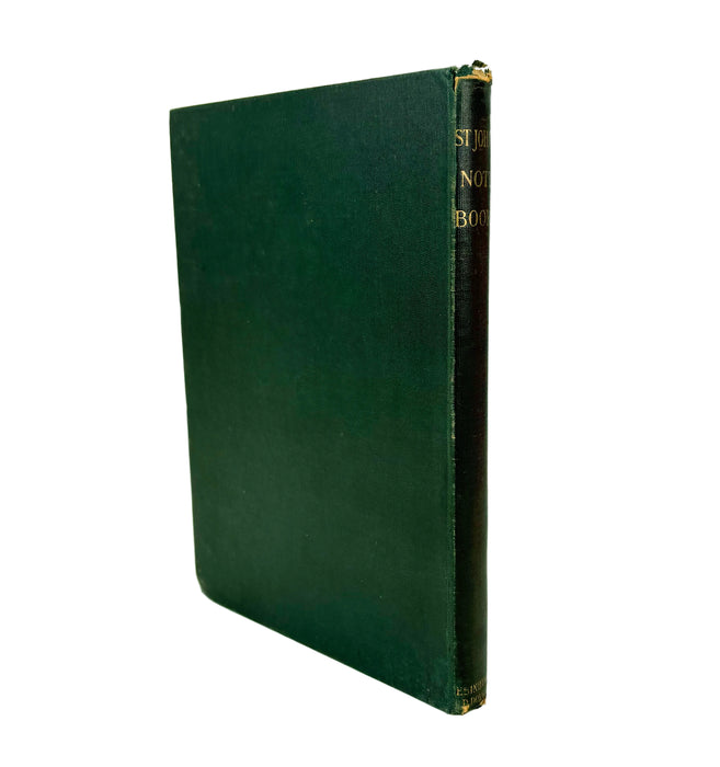 Charles St John's Note Books, 1846-1853, Invererne, Nairn, Elgin, 1901
