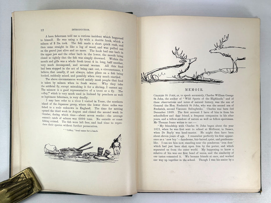 Charles St John's Note Books, 1846-1853, Invererne, Nairn, Elgin, 1901