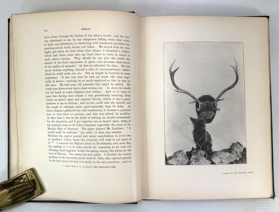 Charles St John's Note Books, 1846-1853, Invererne, Nairn, Elgin, 1901