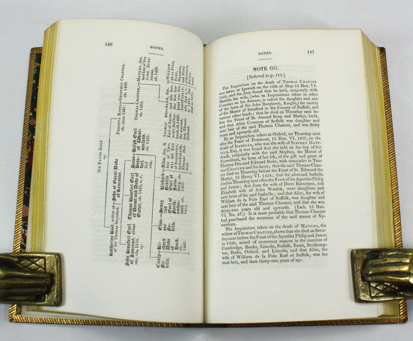 Chaucer's Romaunt of the Rose; Troilus and Creseide and The Minor Poems, with Life of the Poet by Sir Harris Nicolas, 1846