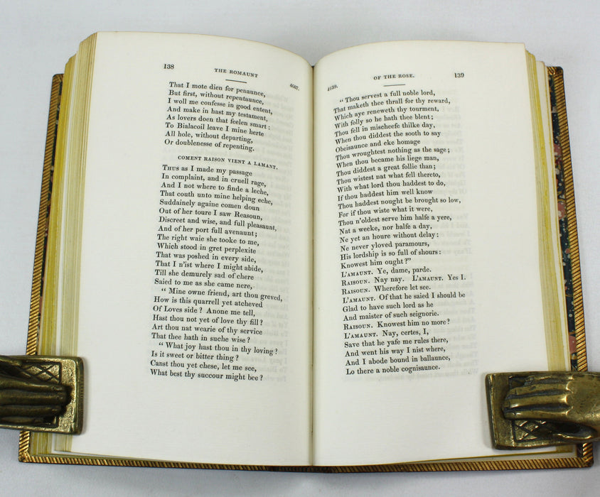 Chaucer's Romaunt of the Rose; Troilus and Creseide and The Minor Poems, with Life of the Poet by Sir Harris Nicolas, 1846