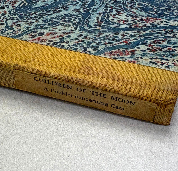 Children of the Moon; A booklet Concerning Cats, Moira Meighn, Medici Society, 1929