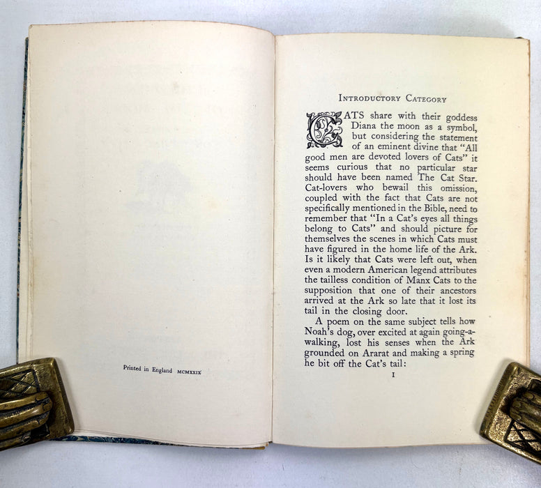 Children of the Moon; A booklet Concerning Cats, Moira Meighn, Medici Society, 1929