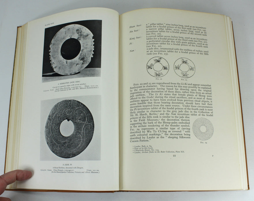 Chinese Jade Throughout the Ages, Stanley Charles Nott, 1936 first edition.