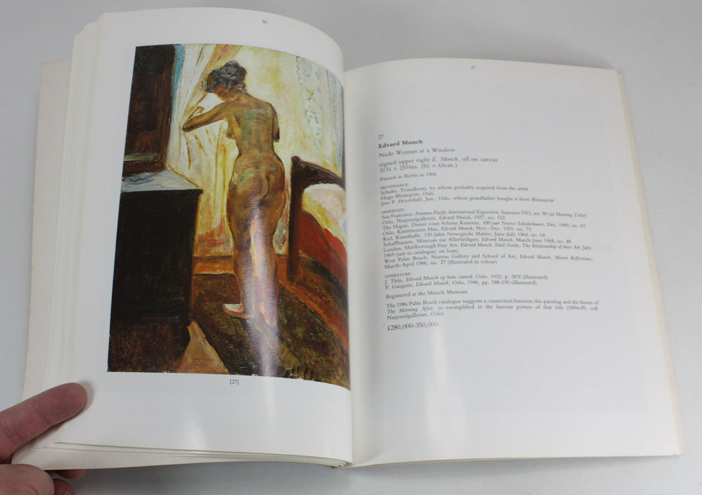 Christie's London; Impressionist and Modern Paintings and Sculpture, 1 December 1986, with Buyer's price list