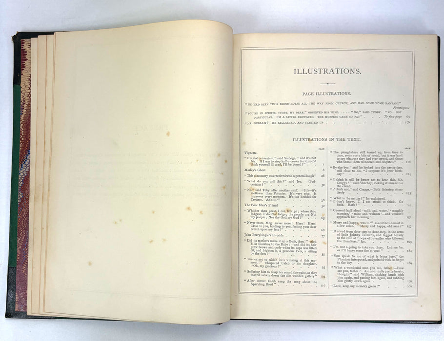 Christmas Books by Charles Dickens. With Twenty-Eight Illustrations by F. Barnard. Chapman and Hall c. 1880.