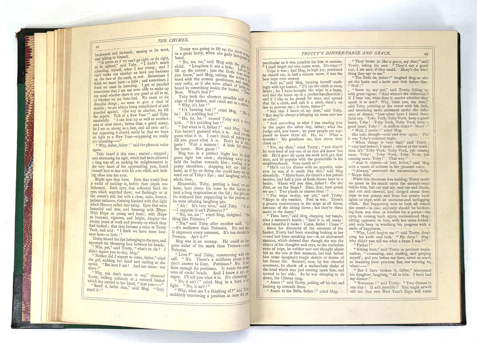 Christmas Books by Charles Dickens. With Twenty-Eight Illustrations by F. Barnard. Chapman and Hall c. 1880.