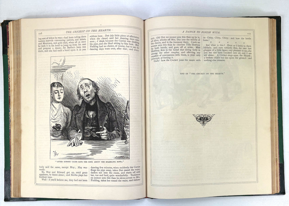 Christmas Books by Charles Dickens. With Twenty-Eight Illustrations by F. Barnard. Chapman and Hall c. 1880.