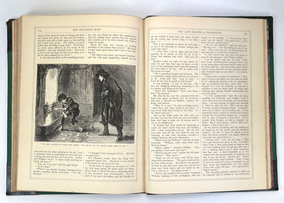 Christmas Books by Charles Dickens. With Twenty-Eight Illustrations by F. Barnard. Chapman and Hall c. 1880.