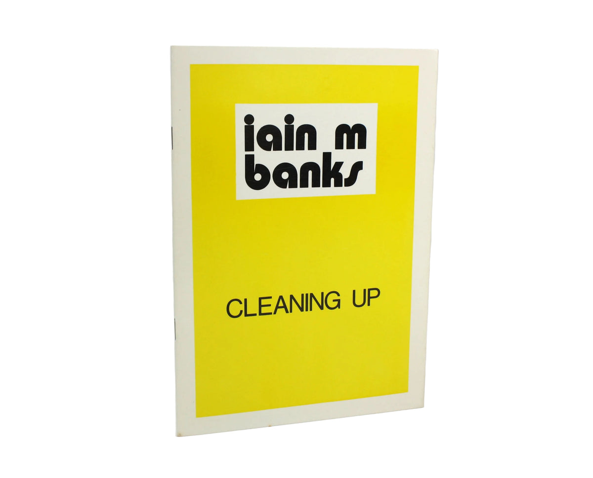 Cleaning Up, Iain M. Banks, Signed Limited Novacon special edition, Oc ...