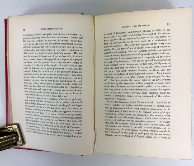 Collected Works of Hugh Miller, 5 uniform volumes, Thomas Constable, Edinburgh, 1857-1858