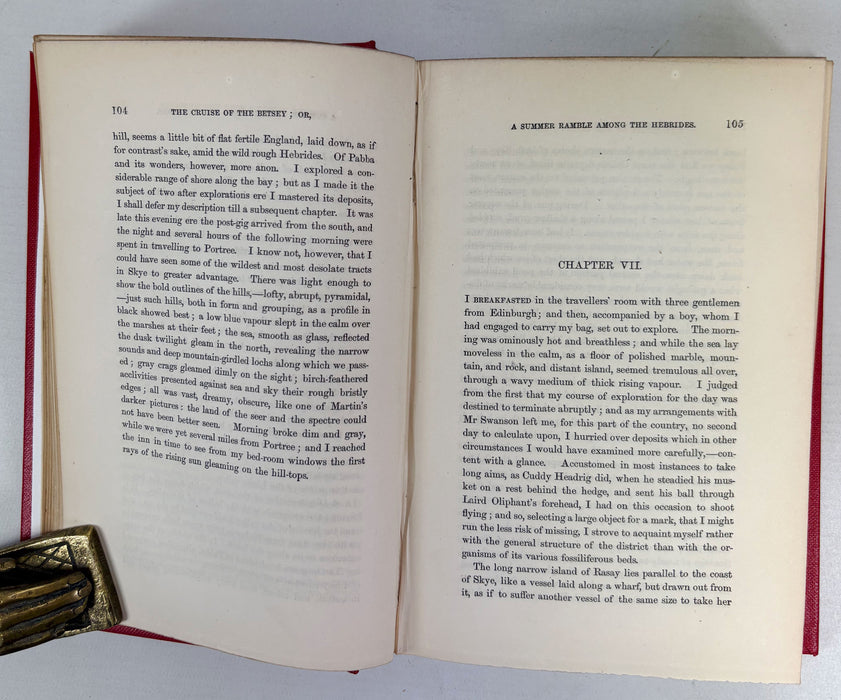 Collected Works of Hugh Miller, 5 uniform volumes, Thomas Constable, Edinburgh, 1857-1858