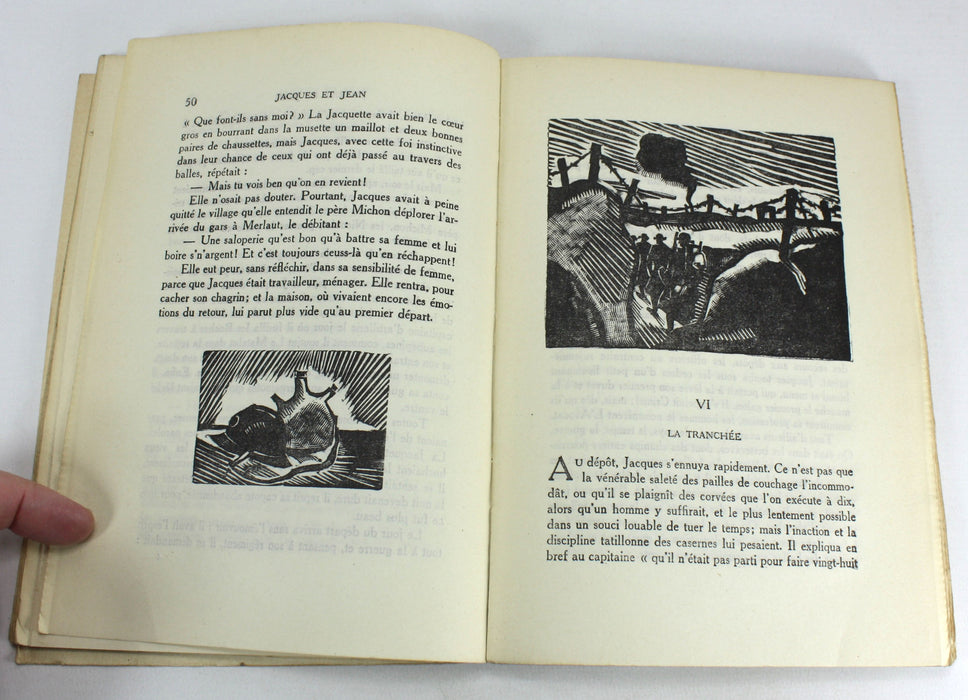 Collection of 4 Issues of Le Livre Moderne Illustre, J. Ferenczi, Paris, 1929-1931; Radiguet, Elder, Maurois