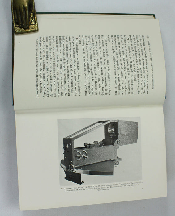 Collection of early Vintage 1st edition books on television, from 1933 onwards