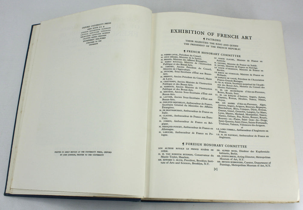 Commemorative Catalogue of the Exhibition of French Art, 1200-1900, Royal Academy of Arts, London, January - March 1932