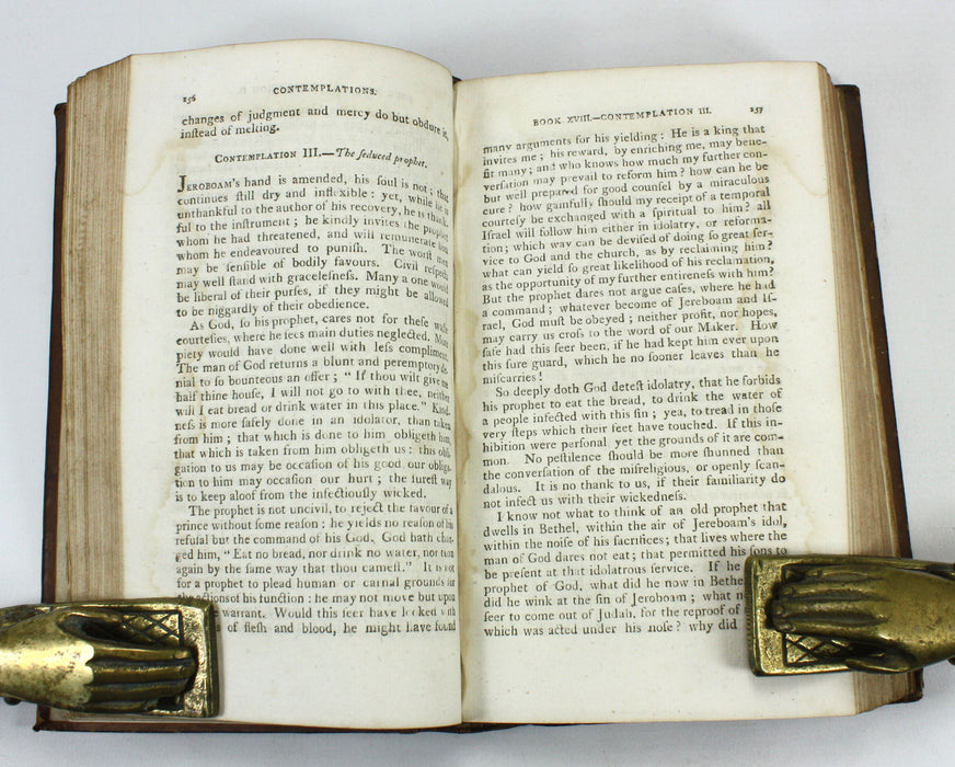 Contemplations on the Historical Passages of the Old & New Testaments, Joseph Hall, Vol II, 1796
