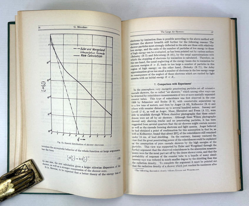 Cosmic Radiation; Fifteen Lectures edited by W. Heisenberg. Translated by T.H. Johnson. Dover Publications, New York, 1946.