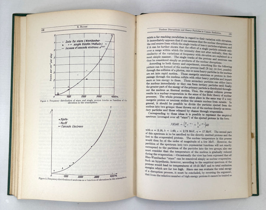 Cosmic Radiation; Fifteen Lectures edited by W. Heisenberg. Translated by T.H. Johnson. Dover Publications, New York, 1946.