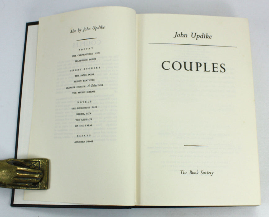 Couples, John Updike, 1968