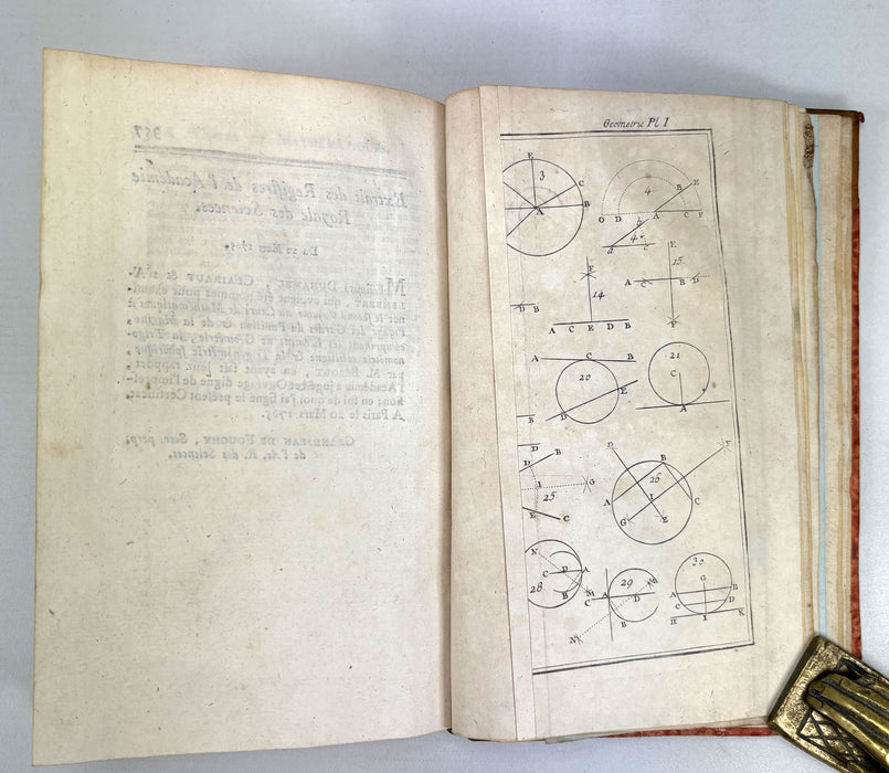 Cours de Mathematiques, a l'Usage des Gardes du Pavillon et de la Marine, Bezout, 1768-1789
